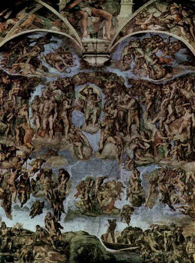 The Last Judgment by Michelangelo Buonarroti